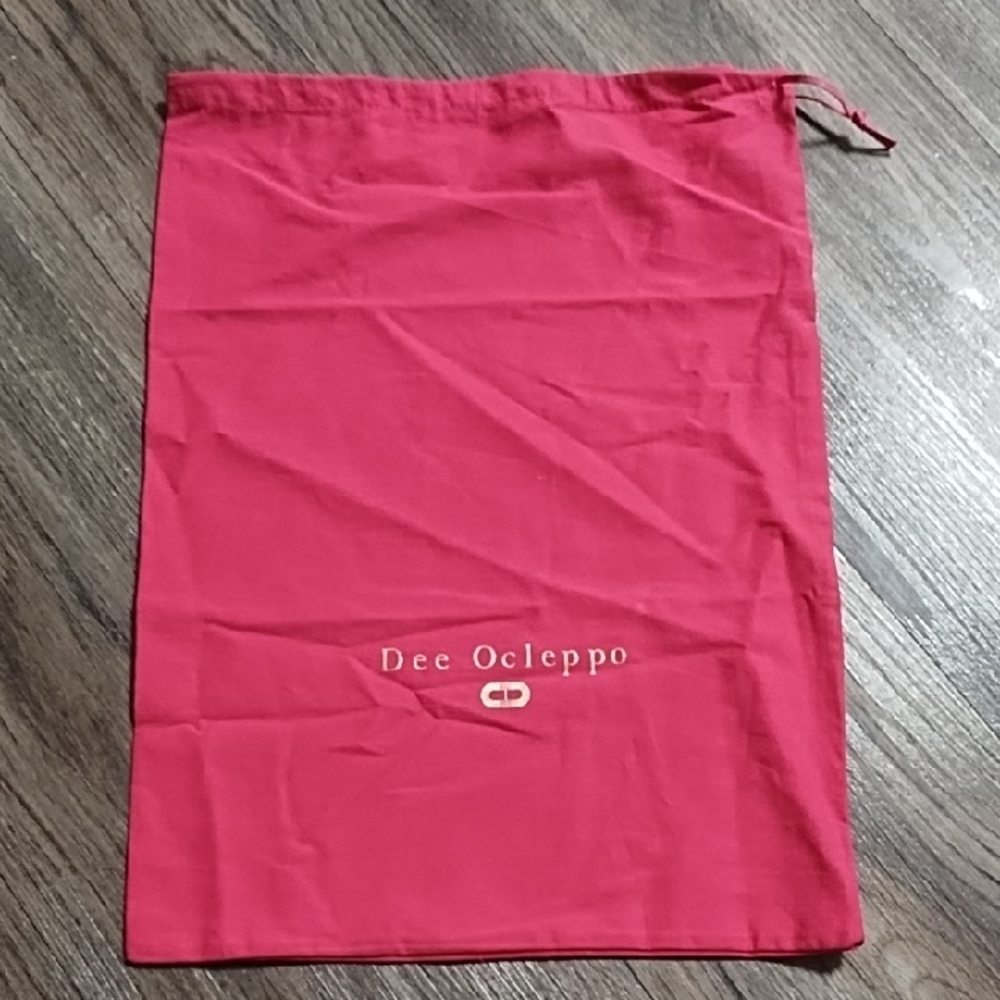 Dee Ocleppo Pink Dust Bag